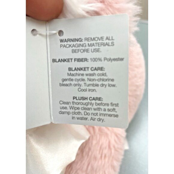 Baby Moon And Stars Walgreens Exclusive Pink Koala Plush Satin Trim Blanket Set - Picture 5 of 7